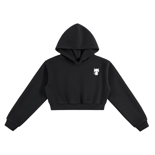 Darwin,Cropped,Hoodie